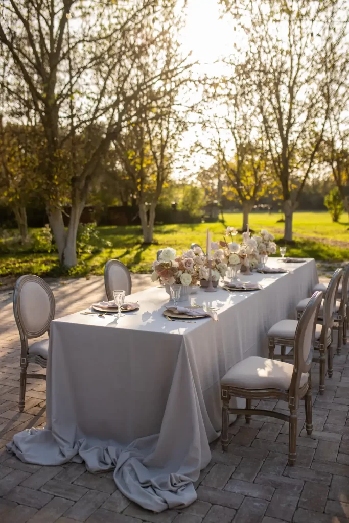 najam stolova za vjenčanje