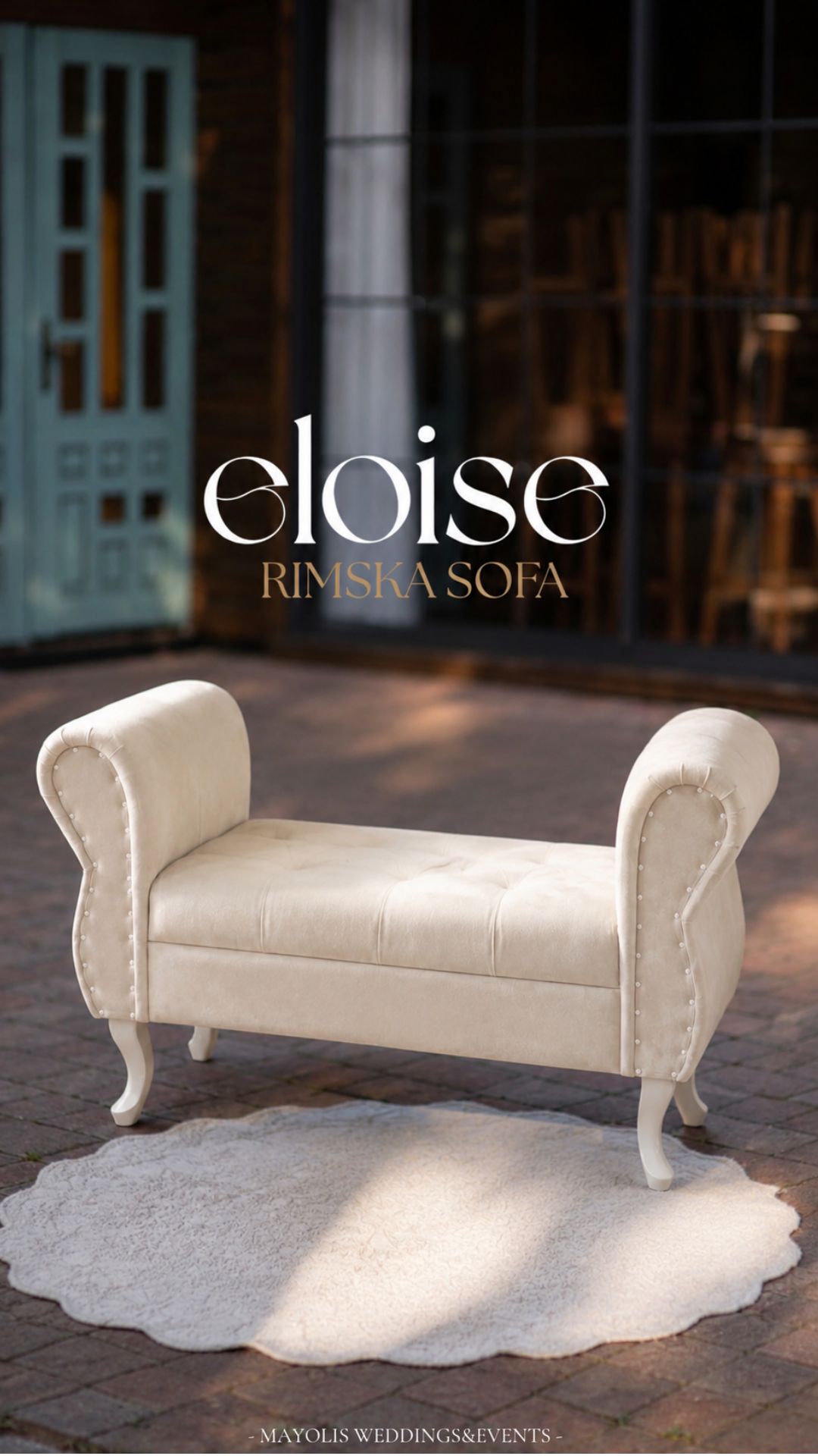 najam namjestaja rimska sofa